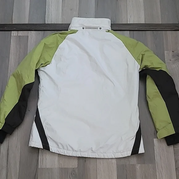 Columbia Green & Black Ski Coat Size Large Nice & Thick - Picture 9 of 9
